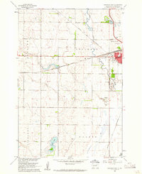 Download a high-resolution, GPS-compatible USGS topo map for Aberdeen West, SD (1961 edition)