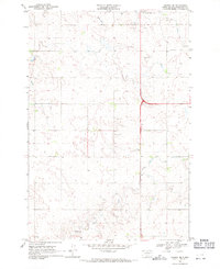 Download a high-resolution, GPS-compatible USGS topo map for Akaska NE, SD (1971 edition)