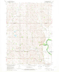 Download a high-resolution, GPS-compatible USGS topo map for Alcester SE, SD (1970 edition)