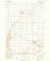 Download a high-resolution, GPS-compatible USGS topo map for Alexandria, SD (1958 edition)