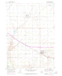 Download a high-resolution, GPS-compatible USGS topo map for Alexandria, SD (1977 edition)