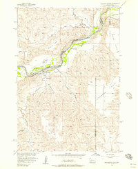 Download a high-resolution, GPS-compatible USGS topo map for Alleman Station, SD (1957 edition)