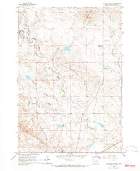 Download a high-resolution, GPS-compatible USGS topo map for Antelope Butte, SD (1966 edition)