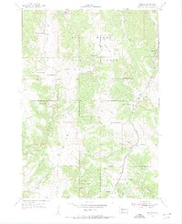 1955 Map of Argyle, 1956 Print