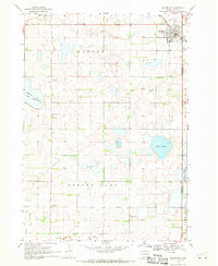 preview thumbnail of historical topo map of Arlington, SD in 1968