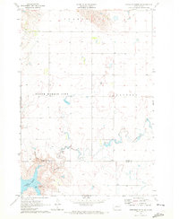Download a high-resolution, GPS-compatible USGS topo map for Artichoke Butte NE, SD (1973 edition)