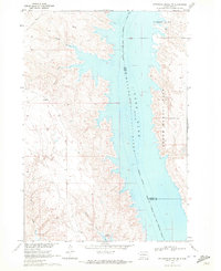 Download a high-resolution, GPS-compatible USGS topo map for Artichoke Butte NW, SD (1972 edition)