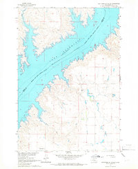 1965 Map of Artichoke Butte SW, 1966 Print