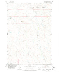 Download a high-resolution, GPS-compatible USGS topo map for Bams Butte, SD (1978 edition)