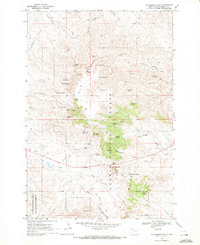 Download a high-resolution, GPS-compatible USGS topo map for Battleship Rock, SD (1971 edition)