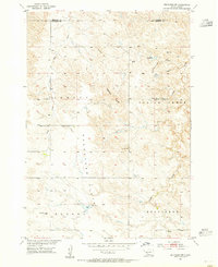 preview thumbnail of historical topo map of Jackson County, SD in 1954