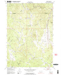 Download a high-resolution, GPS-compatible USGS topo map for Berne, SD (1991 edition)