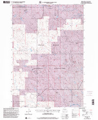 Download a high-resolution, GPS-compatible USGS topo map for Bison NW, SD (2001 edition)