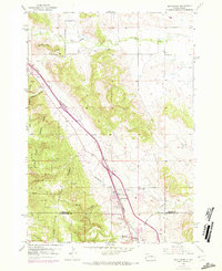 Download a high-resolution, GPS-compatible USGS topo map for Blackhawk, SD (1972 edition)