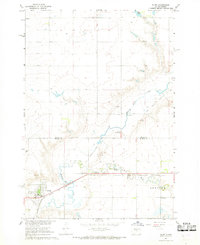 Download a high-resolution, GPS-compatible USGS topo map for Blunt, SD (1968 edition)