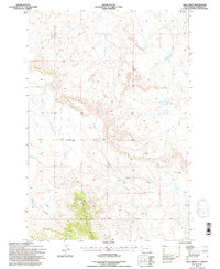 Download a high-resolution, GPS-compatible USGS topo map for Bog Creek, SD (1995 edition)