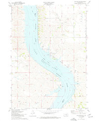 Download a high-resolution, GPS-compatible USGS topo map for Bond Bottom, SD (1977 edition)