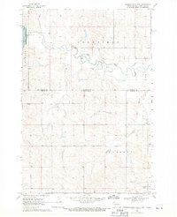 Download a high-resolution, GPS-compatible USGS topo map for Bowman-Haley Dam, SD (1971 edition)
