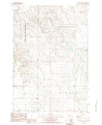 Download a high-resolution, GPS-compatible USGS topo map for Boxcar Buttes, SD (1984 edition)