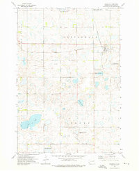 Download a high-resolution, GPS-compatible USGS topo map for Bradley, SD (1976 edition)