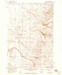 preview thumbnail of historical topo map of Marshall County, SD in 1958