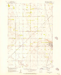 Download a high-resolution, GPS-compatible USGS topo map for Britton West, SD (1957 edition)