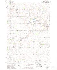 Download a high-resolution, GPS-compatible USGS topo map for Burdette, SD (1967 edition)