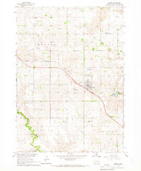 Download a high-resolution, GPS-compatible USGS topo map for Burke, SD (1967 edition)
