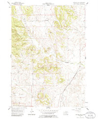 Download a high-resolution, GPS-compatible USGS topo map for Butcher Hill, SD (1986 edition)