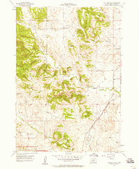 Download a high-resolution, GPS-compatible USGS topo map for Butcher Hill, SD (1958 edition)