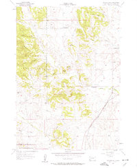 Download a high-resolution, GPS-compatible USGS topo map for Butcher Hill, SD (1963 edition)