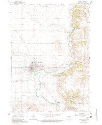 Download a high-resolution, GPS-compatible USGS topo map for Canton, SD (1983 edition)