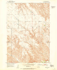 1951 Map of Capa NW, 1953 Print