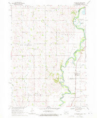 Download a high-resolution, GPS-compatible USGS topo map for Chatsworth, SD (1971 edition)