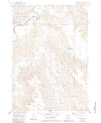 Download a high-resolution, GPS-compatible USGS topo map for Cherry Creek, SD (1987 edition)
