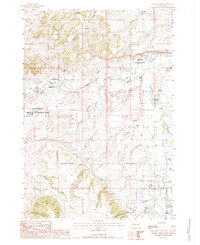 Download a high-resolution, GPS-compatible USGS topo map for Chicken Creek, SD (1985 edition)