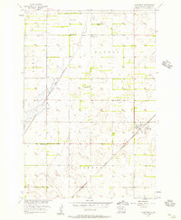 Download a high-resolution, GPS-compatible USGS topo map for Claremont, SD (1957 edition)
