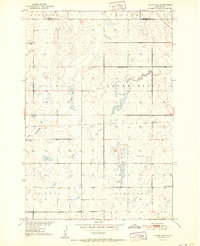 1951 Map of Clark Lake