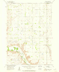 Download a high-resolution, GPS-compatible USGS topo map for Clayton, SD (1958 edition)
