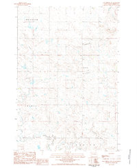Download a high-resolution, GPS-compatible USGS topo map for Coal Springs NW, SD (1984 edition)