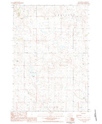 Download a high-resolution, GPS-compatible USGS topo map for Coal Springs, SD (1984 edition)