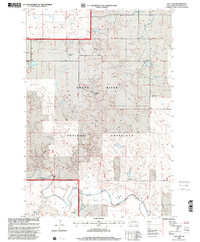 Download a high-resolution, GPS-compatible USGS topo map for Cole Dam, SD (2001 edition)
