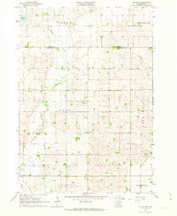 1962 Map of Moody County, SD, 1963 Print