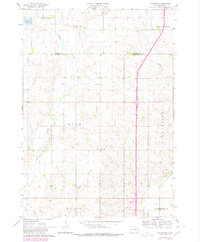 preview thumbnail of historical topo map of Minnehaha County, SD in 1962