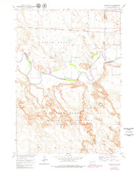 preview thumbnail of historical topo map of Jackson County, SD in 1952