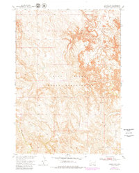 preview thumbnail of historical topo map of Jackson County, SD in 1952