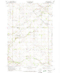 Download a high-resolution, GPS-compatible USGS topo map for Corona, SD (1974 edition)