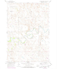 Download a high-resolution, GPS-compatible USGS topo map for Cottonwood Creek NW, SD (1978 edition)