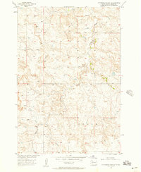 Download a high-resolution, GPS-compatible USGS topo map for Cottonwood Creek SE, SD (1957 edition)