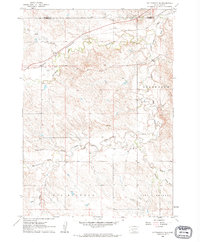 preview thumbnail of historical topo map of Jackson County, SD in 1961